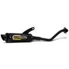 Escapamento Pro Tork Competition Curva Preta Moto Honda Biz 100 2013 a 2015 Alto Desempenho