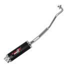 Escapamento pro tork eight aço biz 125 2011/18