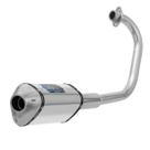 Escapamento Pro Tork Mini 3 Titan Ks/Es-150 2004 À 2008 Curva Cromada
