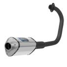Escapamento Pro Tork Mini 3 Titan Ks/Es-150 2004 À 2008 Curva Preta