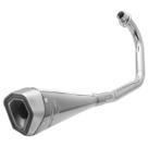 Escapamento Pro Tork Serie S Titan 125 1995 À 1999 Curva Cromada
