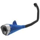 Escapamento Pro Tork Serie S Titan 125 Esd 2000 À 2004 Curva Preta