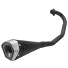Escapamento Pro Tork Serie S Titan Fan 150 2009 / Fan 125 2009 À 2014 Curva Preta