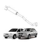 Escapamento Silencioso Intermedi Corsa Sedan 1.0 2004 a 2009