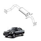 Escapamento Silencioso Intermediário S10 2.2 EFI 1995 a 1999