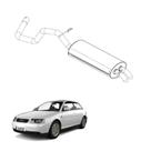 Escapamento Silencioso Traseiro Audi A3 1.6 1999 a 2007 2008