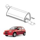 Escapamento Silencioso Traseiro Corsa 1.0 Hatch 1997 a 2002