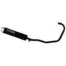 Escapamento Super Adventure Aluminium Ss Oval Ybr 125 Factor 2009/13