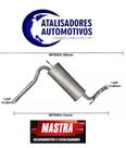 Escapamento TRASEIRO FIAT STRADA 1.4 8V FIRE 2005 2006 2007 2008 2009 2010 2011 2012 2013 2014 - Mastra FT4408T (OPCIONAL)