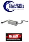 Escapamento traseiro UNO MILLE FIRE/FIRE FLEX 2001 2002 2003 2004 2005 2006 2007 2008 2009 - Mastra FT4213T