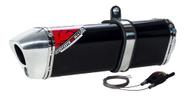 Escape / Ponteira Coyote Modelo TRS 2 Way + Mais em Alumínio - CB 300 F Twister - Honda
