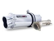 Escape / Ponteira Coyote RS5 Boca 8 Alumínio Oval - CB 500 F / R / X ano 2014 até 2019 - Honda