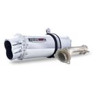 Escape / Ponteira Coyote RS5 Boca 8 Aluminio Oval - CB Hornet 600 F até 2007 - Honda - Polido