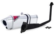 Escape / Ponteira Coyote TRS 2 Way Alumínio - Fazer 150 / YBR 150 Factor ano 2016 em Diante - Yamaha