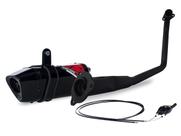 Escape / Ponteira Coyote TRS 2 Way + Mais JUNIOR 20cm em Alumínio - CG 160 Titan ano 2016 em Diante - Honda