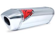 Escape / Ponteira Coyote TRS Tri-Oval Alumínio 2X1 - GS 500 - Suzuki