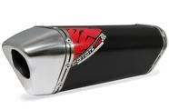 Escape / Ponteira Coyote TRS Tri-Oval Alumínio 2X1 - GS 500 - Suzuki Escape / Ponteira Coyote TRS Tri-Oval Alumínio 2X1 - GS 500 - Suzuki