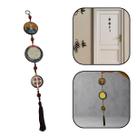 Escapulário Adorno de Porta Medalha de São Bento com Pompom Escapulário Adorno de Porta Medalha de São Bento com Pompom