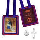 Escapulário católico TALPGOD Purple Escapularios Marie Julie Jahenny