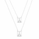 Escapulário De Prata Pura 925 Italiana feminino original kit Escapulário De Prata Pura 925 Italiana feminino original kit