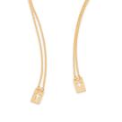 Escapulário Feminino Cruzes Banhado a Ouro 18k 531911
