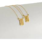 Escapulário Masculino Ouro 18k São Jorge E Sagrado 60 Cm Jdf Dourado Escapulário Masculino Ouro 18k São Jorge E Sagrado 60 Cm Jdf Dourado