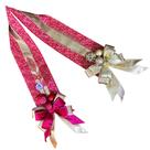 Escapulário Natalino Decorativo para Porta, Dourado e Vermelho com Fitas e Enfeites, Estilo Elegante - RIKABUNI Escapulário Natalino Decorativo para Porta, Dourado e Vermelho com Fitas e Enfeites, Estilo Elegante - RIKABUNI