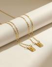 Escapulário Ns Aparecida Piastrine 1.3 60 Cm Df Ouro 18k 750 Dourado
