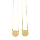 Escapulário Oração São Bento Banhado a Ouro 18k Escapulário Oração São Bento Banhado a Ouro 18k
