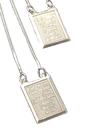 Escapulario Prata 925 80cm Medalha 10x14