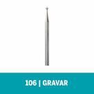 Escariador C/2 Unidades Dremel 106 CIRC 116 - 26150106AC-000