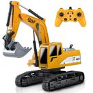 Escavadeira de controle remoto Toy FUYLE Engineering Digger 1:24