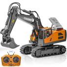 Escavadeira de controle remoto Toy SJYN Construction para crianças de 4 a 14 anos Escavadeira de controle remoto Toy SJYN Construction para crianças de 4 a 14 anos