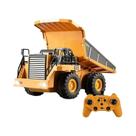Escavadeira RC De Liga 2.4G Para Crianças, Caminhão Basculante E Bulldozer Com Controle Remoto De 9