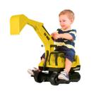 Escavadeira Retroescavadeira Grande Giant Escavator C/ Braço Articulado Para Pegar Terra Suporta Até 50Kg Infantil Roma