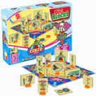 ESCOLHA O SEU! Jogo Big Blocks Fazendinha, Aeroporto, Zoologico, Circo, Fábrica Jogo Educativo