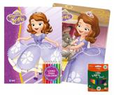 Escolha seu tema - livro kit diversão colorir com lápis de cor - meninas