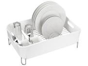 Escorredor 49,5cm Para 12 Pratos Deluxe Branco