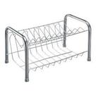 Escorredor Compacto Cromo Eco 38x22x20cm - Estilqui Escorredor Compacto Cromo Eco 38x22x20cm - Estilqui
