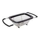Escorredor de Aço Inoxidável KitchenAid - Expansível e Preto Escorredor de Aço Inoxidável KitchenAid - Expansível e Preto