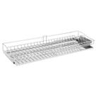 Escorredor de Embutir 77cm para Pratos Copos Aramado Aço Inox com Fixação Lateral Piva Escorredor de Embutir 77cm para Pratos Copos Aramado Aço Inox com Fixação Lateral Piva