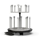 Escorredor de garrafas The First Years Spin Stack 2-Tier Black