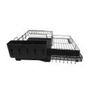 Escorredor De Louça 4 Em 1 Extensível Rack Preto