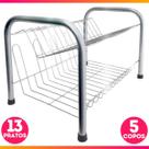 Escorredor De Louça Cozinha 13 Pratos Copo Duplo 2 Andares Porta Copos
