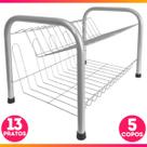 Escorredor De Louça Cozinha 13 Pratos Copo Duplo 2 Andares Porta Copos