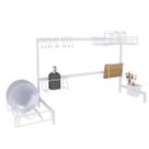 Escorredor de Louça Cozinha Modular Suspensa 80,5 cm Autossustentável Multiuso para Pia e Balcão
