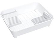 Escorredor de Louça de Plástico Brinox Basic - Branco 12 Pratos