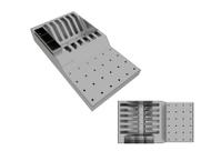 Escorredor De Louça Inox Calha Úmida Pratos Copos E Talheres 37x20cm Escorredor De Louça Inox Calha Úmida Pratos Copos E Talheres 37x20cm