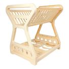 Escorredor De Louça Plástico 30x24,5x34cm Organizador Uso
