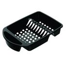 Escorredor de Louça Preto para pratos, talheres e utensílios 46 x 31,5 x 8 cm - UninJet